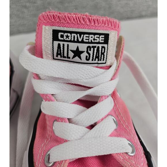 CONVERSE ALL STAR YOUTH PINK LOW TOP CHUCK TAYLOR SNEAKERS SIZE 11 - Picture 10 of 11
